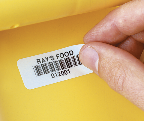 Removable Barcode Labels