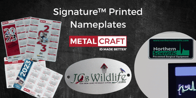 Signature Printed Nameplates
